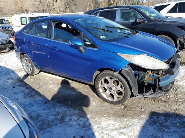 3FADP4CJ8BM127139 - 2011 FORD FIESTA SEL BLUE photo 4