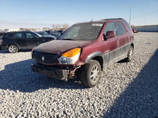 3G5DA03E53S607778 - 2003 BUICK RENDEZVOUS CX MAROON photo 12