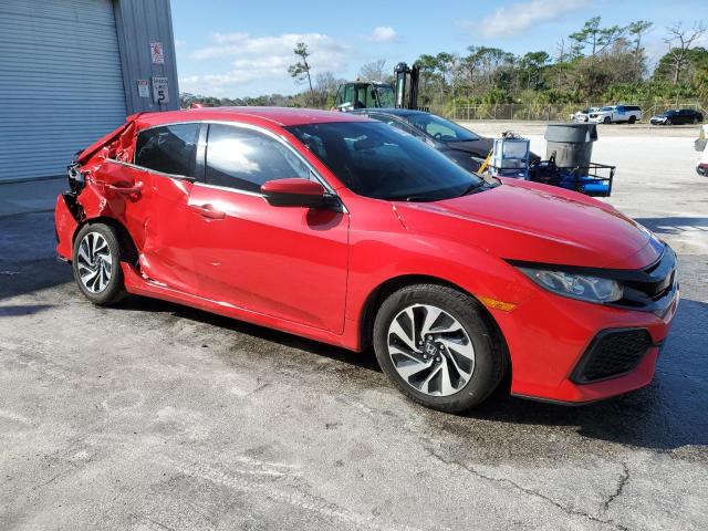 SHHFK7H27HU208858 - 2017 HONDA CIVIC LX RED photo 4