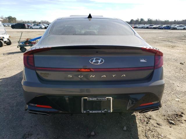 KMHL14JC8NA218548 - 2022 HYUNDAI SONATA N LINE GRAY photo 6