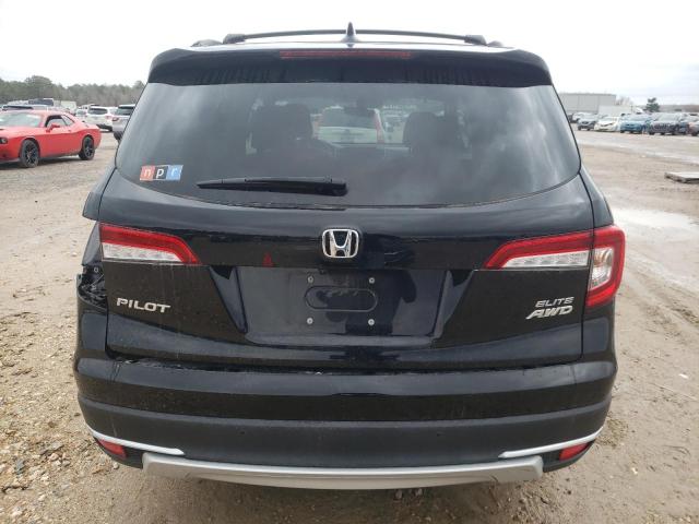 5FNYF6H04LB059549 - 2020 HONDA PILOT ELITE BLACK photo 6