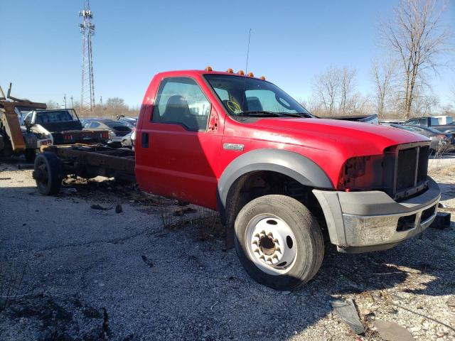 1FDXF46P26EB41393 - 2006 FORD F450 SUPER DUTY RED photo 4