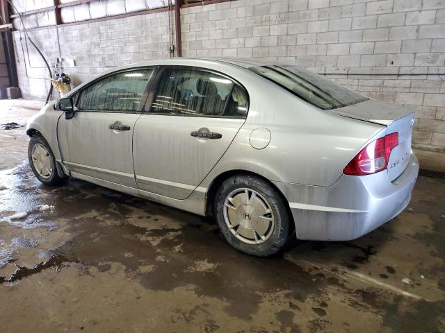 2HGFA16448H127169 - 2008 HONDA CIVIC DX-G SILVER photo 2