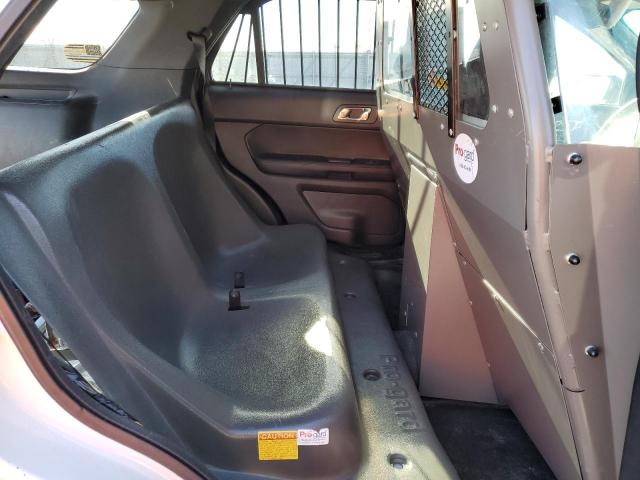1FM5K8AR6GGC61657 - 2016 FORD EXPLORER POLICE INTERCEPTOR WHITE photo 10