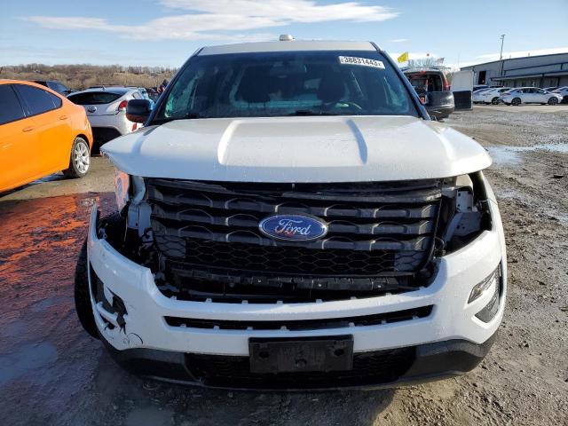 1FM5K8AR6GGC61657 - 2016 FORD EXPLORER POLICE INTERCEPTOR WHITE photo 5