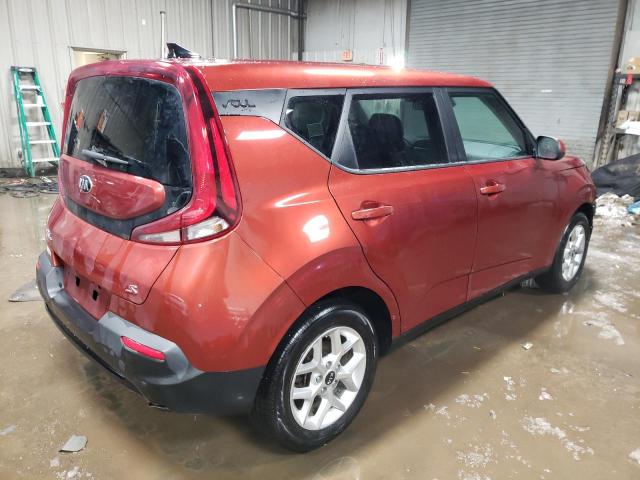 KNDJ23AU7L7026625 - 2020 KIA SOUL LX ORANGE photo 3