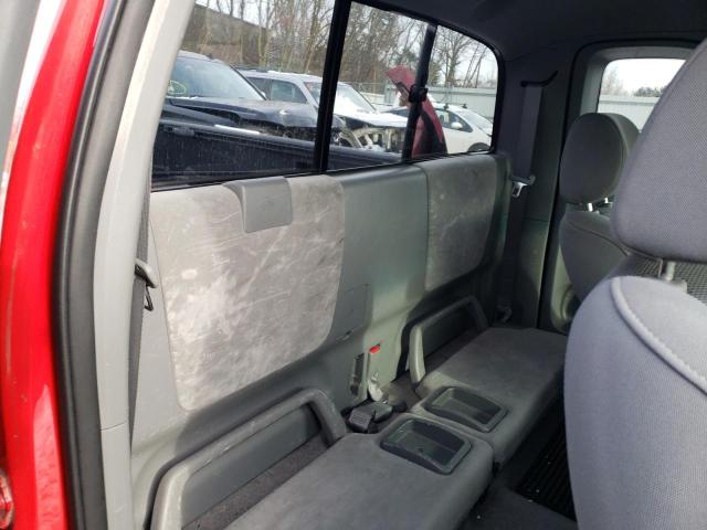 5TEUU42N56Z162687 - 2006 TOYOTA TACOMA ACCESS CAB Қызыл фото 10