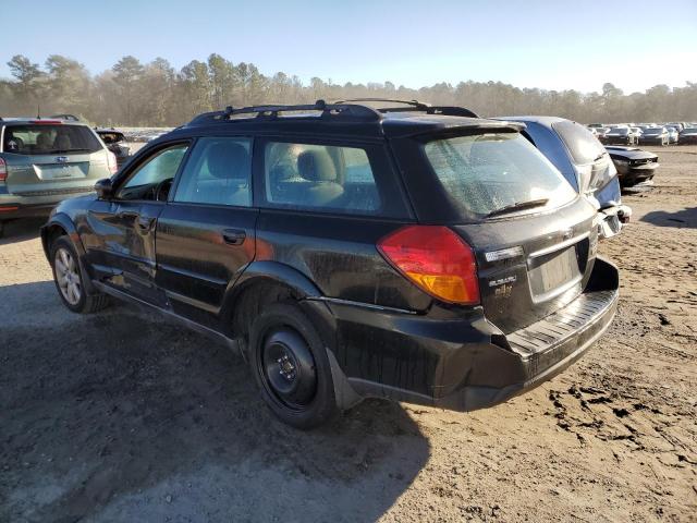 4S4BP61C967302947 - 2006 SUBARU OUTBACK OUTBACK 2.5I BLACK photo 2