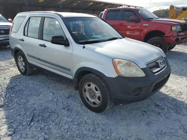 SHSRD68595U304766 - 2005 HONDA CR-V LX SILVER photo 4