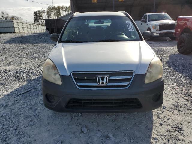 SHSRD68595U304766 - 2005 HONDA CR-V LX SILVER photo 5