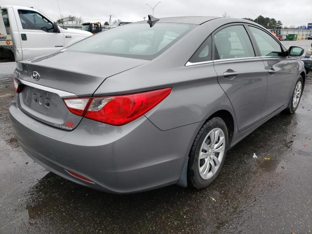 5NPEB4AC7BH244217 - 2011 HYUNDAI SONATA GLS GRAY photo 3