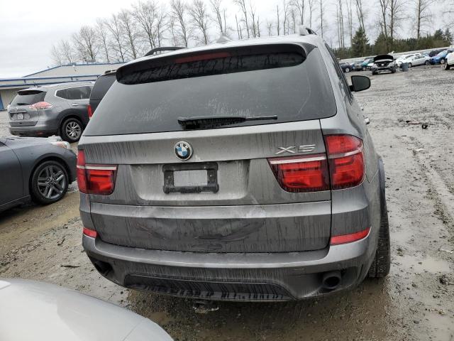 5UXZW0C5XCL670914 - 2012 BMW X5 XDRIVE35D GRAY photo 6