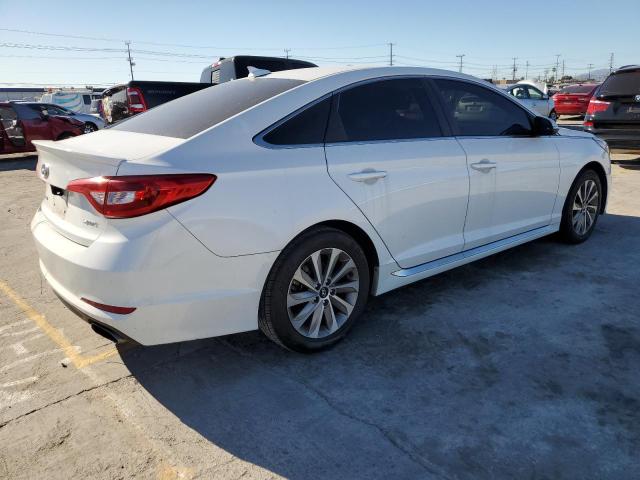 5NPE34AF5HH473723 - 2017 HYUNDAI SONATA SPORT WHITE photo 3