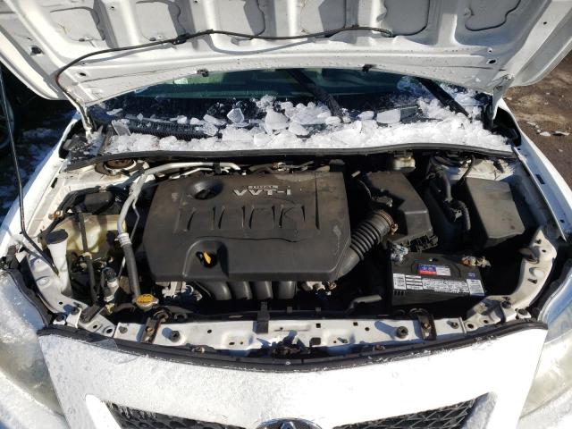 2T1BU4EEXAC383476 - 2010 TOYOTA COROLLA BASE WHITE photo 11