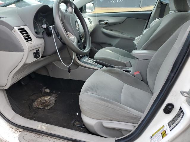 2T1BU4EEXAC383476 - 2010 TOYOTA COROLLA BASE WHITE photo 7