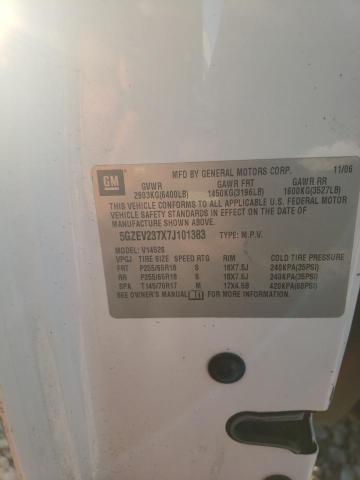 5GZEV237X7J101383 - 2007 SATURN OUTLOOK XR WHITE photo 13