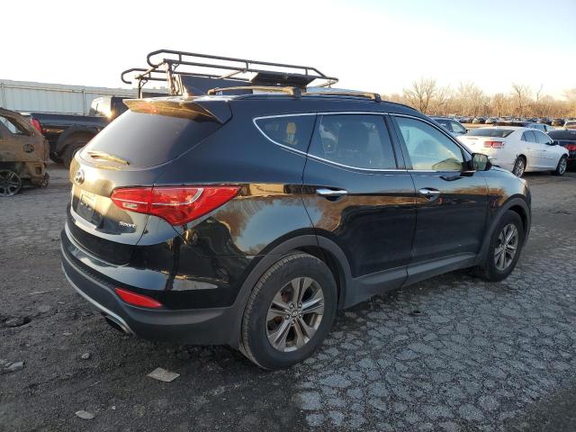 5XYZU3LB4DG105960 - 2013 HYUNDAI SANTA FE S BLACK photo 3