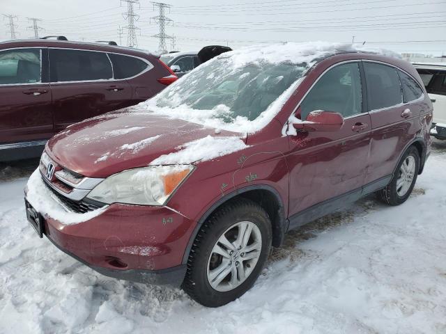 5J6RE3H74BL017889 - 2011 HONDA CR-V EXL RED photo 1