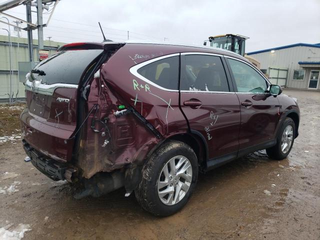 5J6RM4H76FL081785 - 2015 HONDA CR-V EXL BURGUNDY photo 3