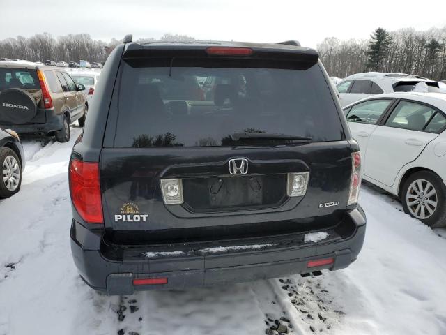 5FNYF18466B029219 - 2006 HONDA PILOT EX BLACK photo 6