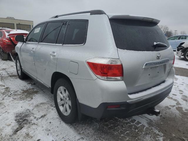 5TDBK3EH9CS160690 - 2012 TOYOTA HIGHLANDER BASE Күміс фото 2