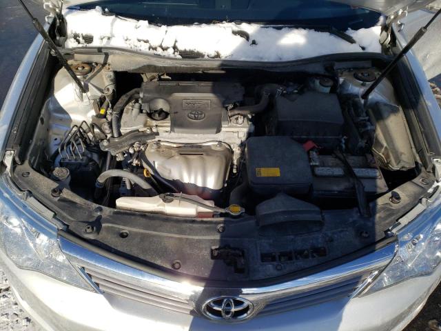 4T1BF1FK0EU858442 - 2014 TOYOTA CAMRY L SILVER photo 11