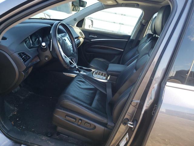 5FRYD4H54HB034307 - 2017 ACURA MDX TECHNOLOGY GRAY photo 7