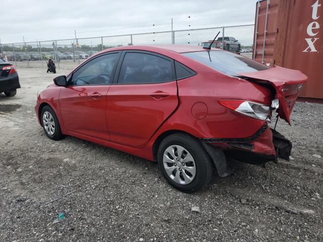 KMHCT4AE5FU927370 - 2015 HYUNDAI ACCENT GLS RED photo 2