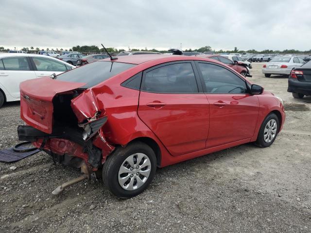 KMHCT4AE5FU927370 - 2015 HYUNDAI ACCENT GLS RED photo 3