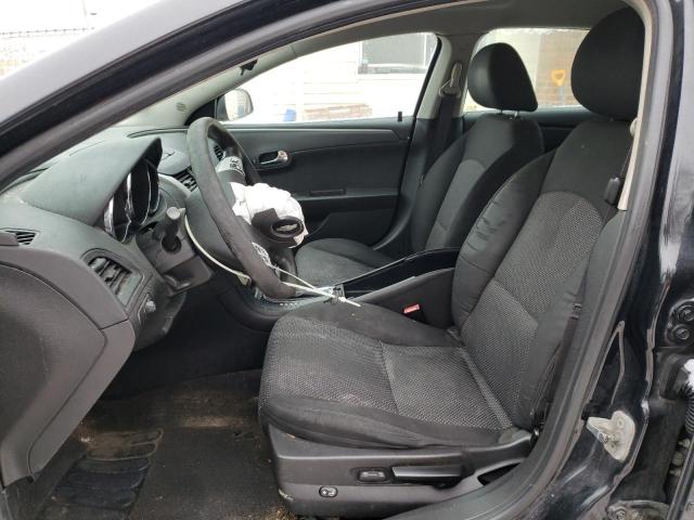 1G1ZC5E00CF103207 - 2012 CHEVROLET MALIBU 1LT BLACK photo 7