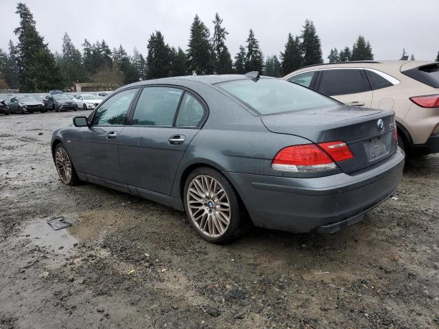 WBAHN83548DT78608 - 2008 BMW 750 LI GRAY photo 2