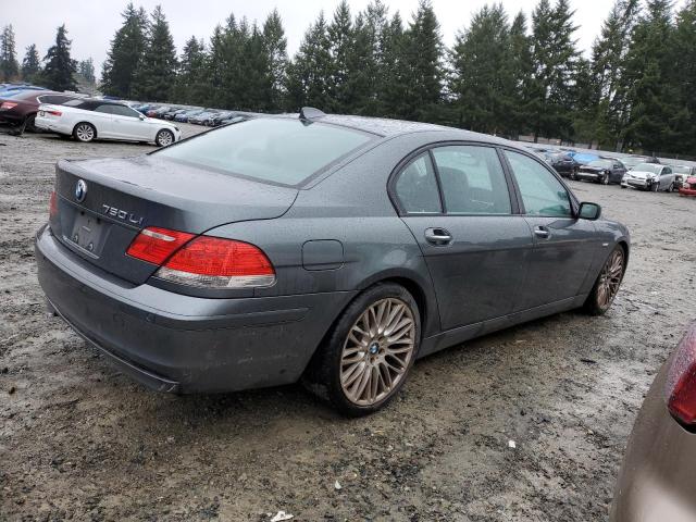 WBAHN83548DT78608 - 2008 BMW 750 LI GRAY photo 3