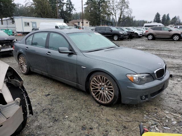 WBAHN83548DT78608 - 2008 BMW 750 LI GRAY photo 4