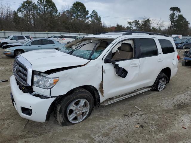 5TDBY5G12GS142743 - 2016 TOYOTA SEQUOIA SR5 WHITE photo 1