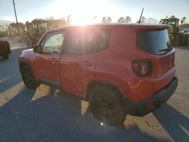 ZACCJAABXHPE52656 - 2017 JEEP RENEGADE SPORT RED photo 2