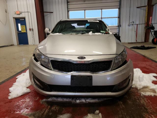 KNAGN4A79B5082770 - 2011 KIA OPTIMA EX SILVER photo 5