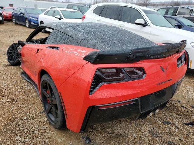 1G1YA2D78G5110562 - 2016 CHEVROLET CORVETTE STINGRAY 1LT RED photo 2