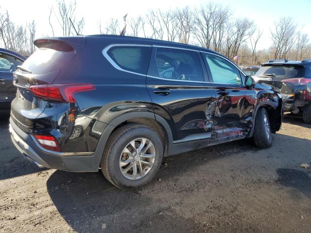 5NMS23AD6KH001694 - 2019 HYUNDAI SANTA FE SE BLACK photo 3