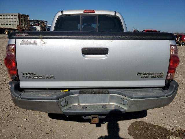 3TMJU62N76M011734 - 2006 TOYOTA TACOMA DOUBLE CAB PRERUNNER SILVER photo 6