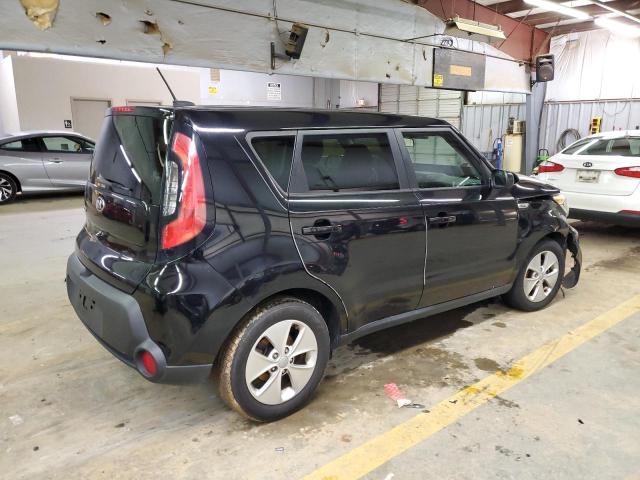 KNDJN2A23F7210139 - 2015 KIA SOUL BLACK photo 3