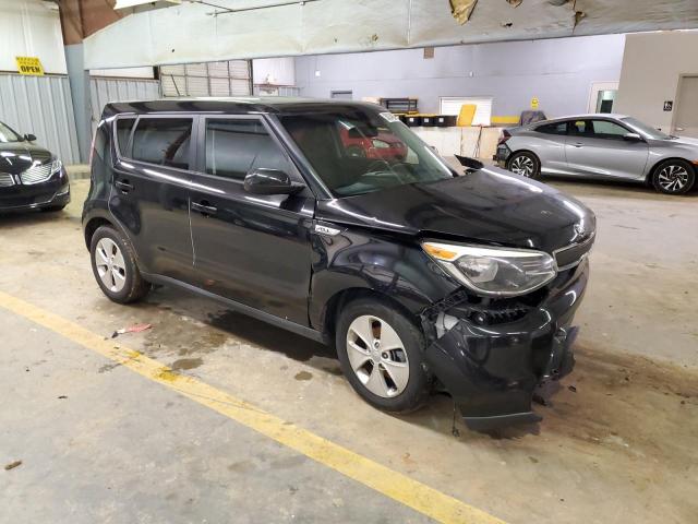 KNDJN2A23F7210139 - 2015 KIA SOUL BLACK photo 4