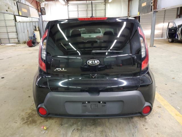 KNDJN2A23F7210139 - 2015 KIA SOUL BLACK photo 6