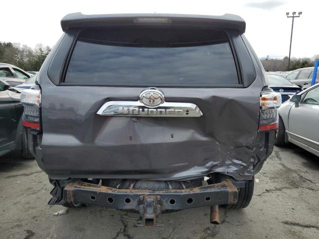 JTEBU5JR0G5332035 - 2016 TOYOTA 4RUNNER SR5/SR5 PREMIUM GRAY photo 6