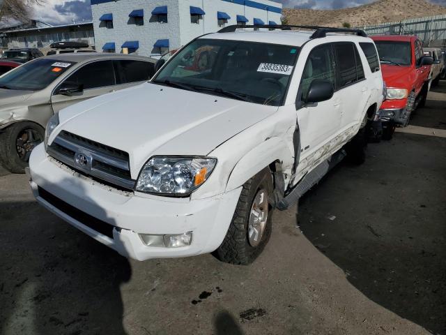 JTEBU14R250064894 - 2005 TOYOTA 4RUNNER SR5 WHITE photo 1