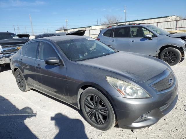 JN1CV6AP3CM620936 - 2012 INFINITI G37 BASE GRAY photo 4