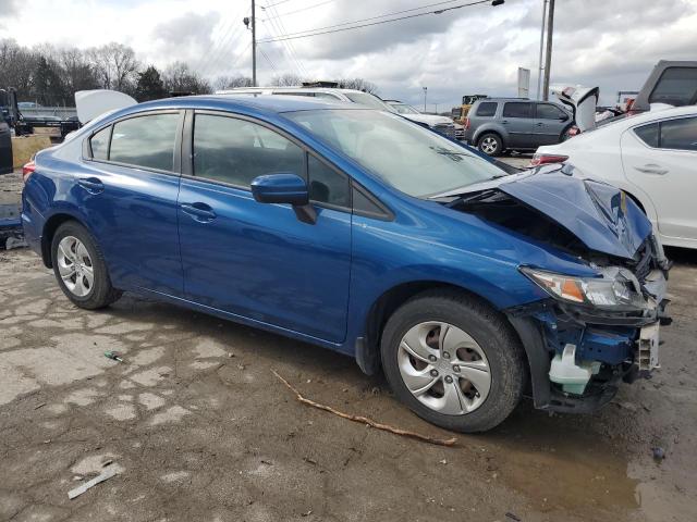 2HGFB2F5XEH520939 - 2014 HONDA CIVIC LX BLUE photo 4