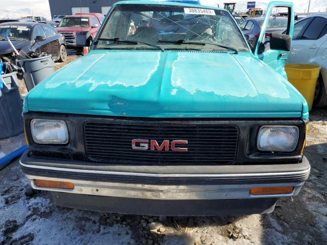 1GTDT19ZXN8507383 - 1992 GMC SONOMA TURQUOISE photo 5