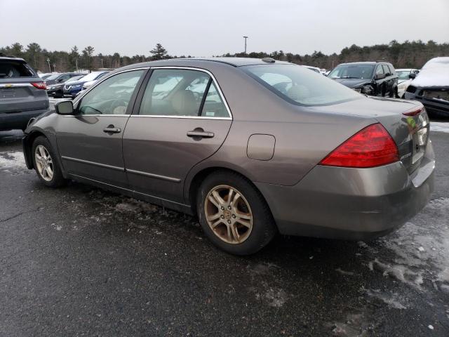 1HGCM568X7A216570 - 2007 HONDA ACCORD EX GRAY photo 2