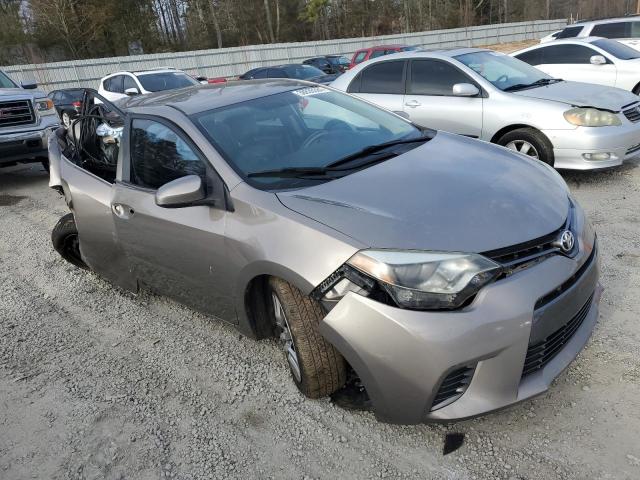 2T1BURHE4GC620965 - 2016 TOYOTA COROLLA L GRAY photo 4