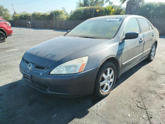 1HGCM66525A051526 - 2005 HONDA ACCORD EX CHARCOAL photo 2